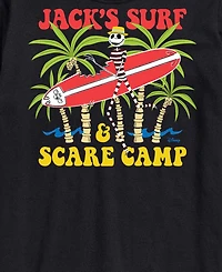 Airwaves Men's The Nightmare Before Christmas Surf Scare Camp Graphic T-Shirt