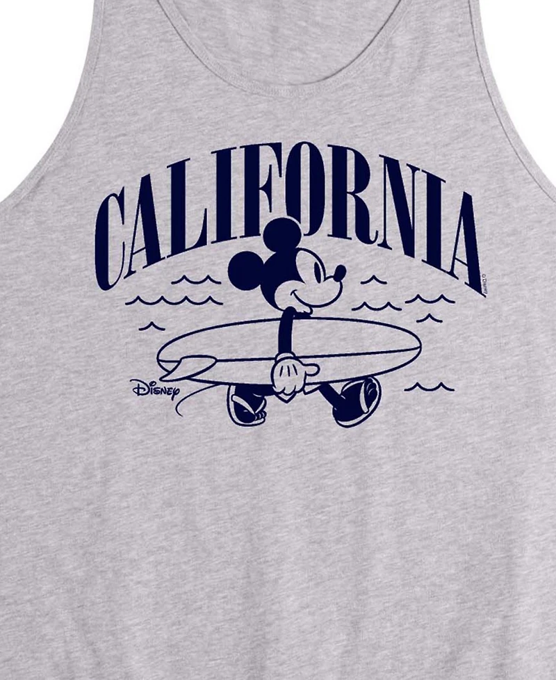 Airwaves Men's Disney California Mickey Graphic Tank Top