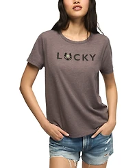 Lucky Brand Women's Embroidered Horseshoe Classic-Fit T-Shirt