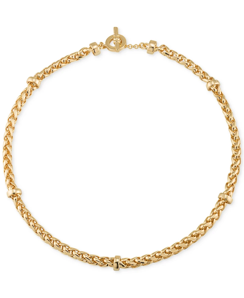 Lauren Ralph Lauren Gold-Tone Decorative Chain Collar Necklace
