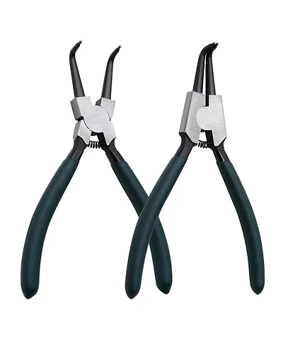 Xdovet Snap Ring Pliers Set Internal External Circlip Bent Jaw
