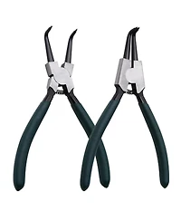 Xdovet Snap Ring Pliers Set Internal External Circlip Bent Jaw