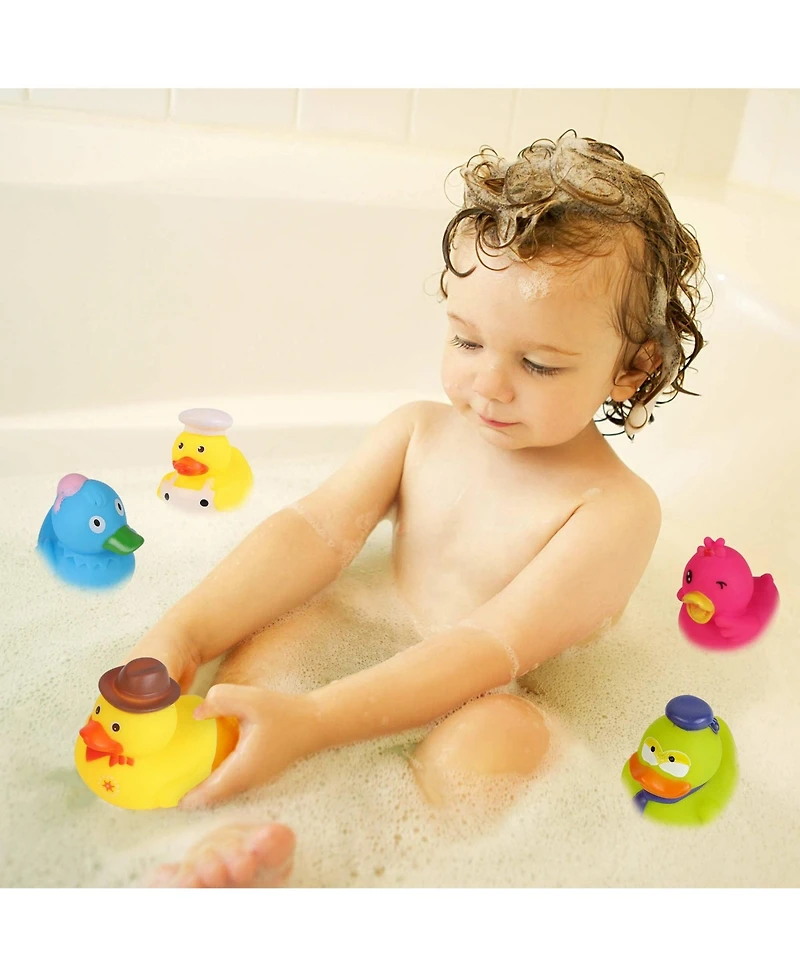 Gnuadz 30Pack Rubber Ducks Bulk Bath Party Favors