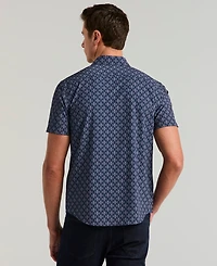 Perry Ellis Men's Ombre Diamond Print Shirt