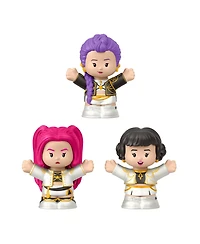 Little People KPop Demon Hunters: Huntr/X Special Edition 3-Piece Action Figure Set, Ages 8+