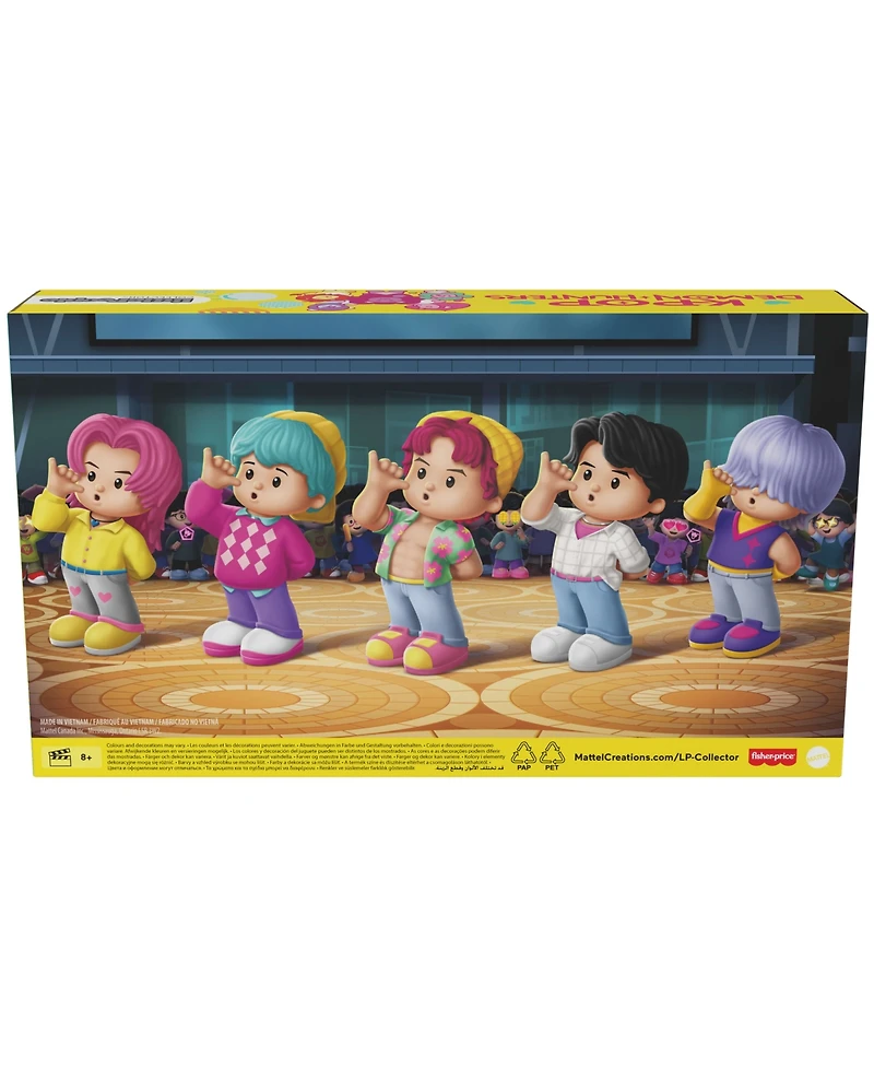 Little People KPop Demon Hunters: Saja Boys Special Edition Netflix 5-Piece Action Figure Set, Ages 8+