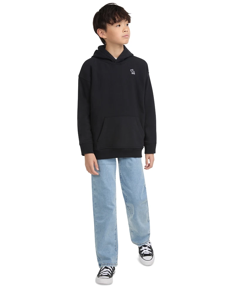 abercrombie kids Boys Essential Fleece Pullover Hoodie