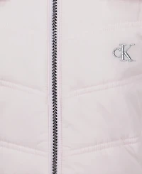 Calvin Klein Girls' 7-16 Aerial Puffer Jacket