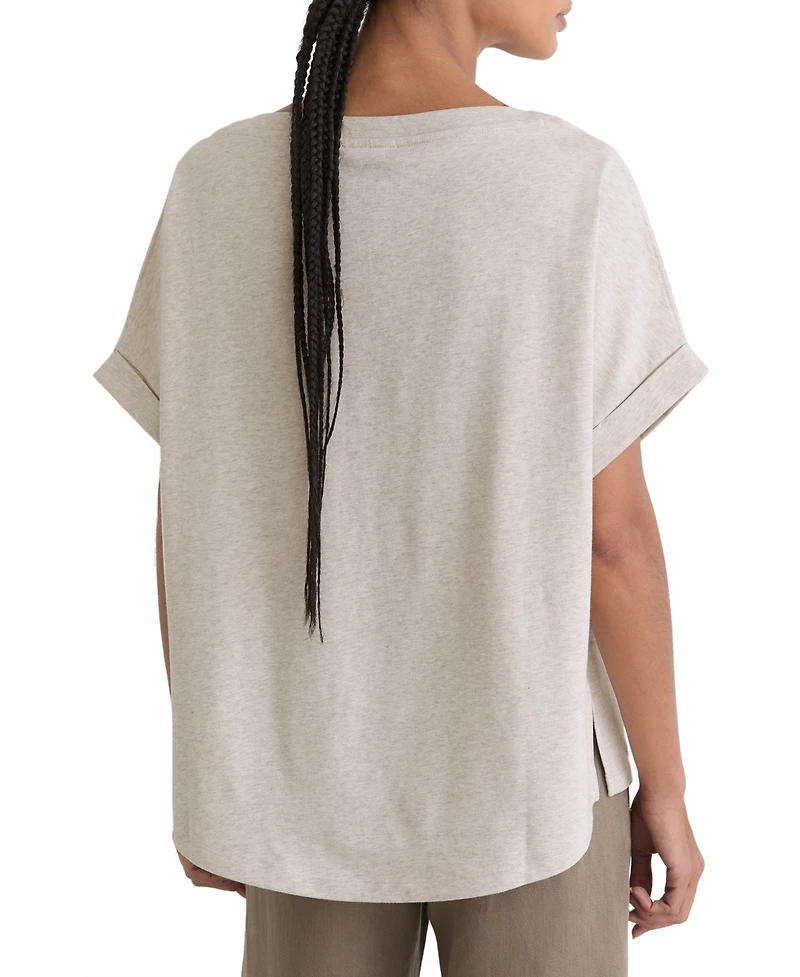 Reiss Women's Sia Boat Neck T-Shirt