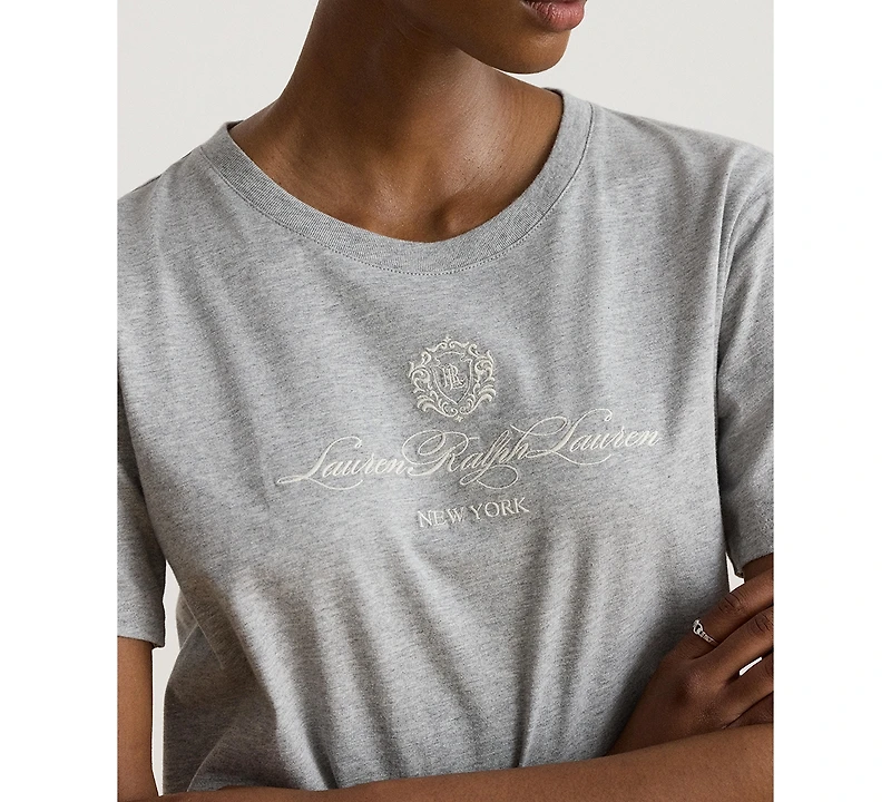 Lauren Ralph Women's Crewneck Short-Sleeve T-Shirt