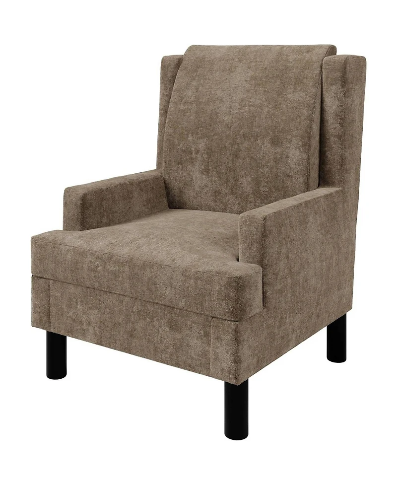 gaomon Upholstered Wingback Accent Chair, Modern Reading Armchair for Living Room