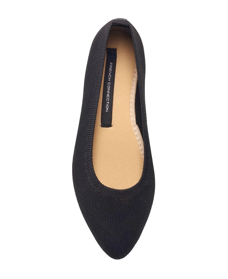 French Connection Women's Caputo Round Toe Ballet Flats