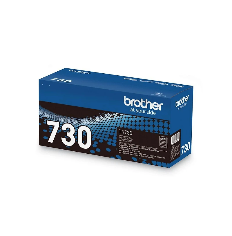 Brother TN730 Standard Yield Toner Cartridge, Up to 1200 Pages Yield