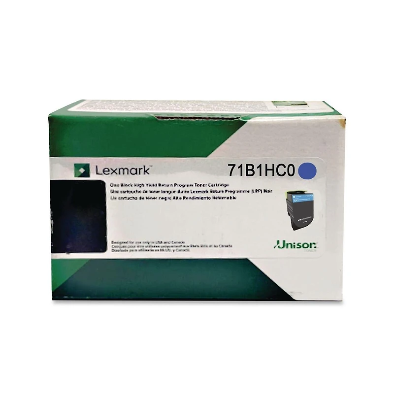 Lexmark Cyan High Yield Return Program Laser Toner Cartridge for CX417de, CS417dn, CX517de and CS517de Printer, 3500 Page Yield