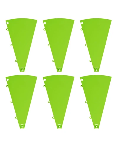 WinSpin 6 Pcs Prize Wheel Panels Dry Erase Green for 24" Modular Prize Wheel