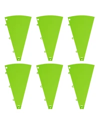 WinSpin 6 Pcs Prize Wheel Panels Dry Erase Green for 24" Modular Prize Wheel