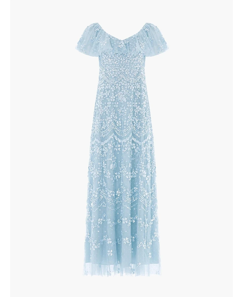 Needle & Thread Women's Freya V-Neck Gown