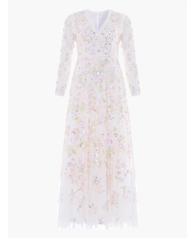 Needle & Thread Women's Sequin Paradise V-Neck Gown