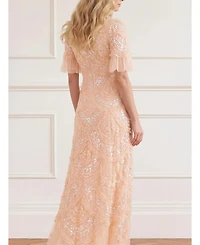 Needle & Thread Women's Carmen Ruffle Maxi Dress