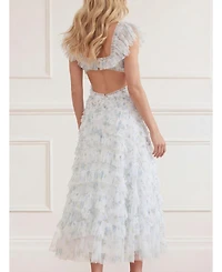 Needle & Thread Women's Magnolia Ditsy Lola Ballerina Dress