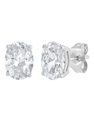 Macy's Igi Certified Lab-Grown Diamond Stud Earrings (2 ct. t.w.) in 14k White Gold