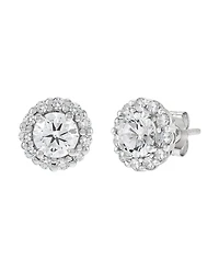 Macy's Igi Certified Lab-Grown Diamond Stud Earrings (1 ct. t.w.) in 14k White Gold