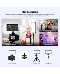 Neewer SL90C Rgb Video Light Desk Tripod Kit