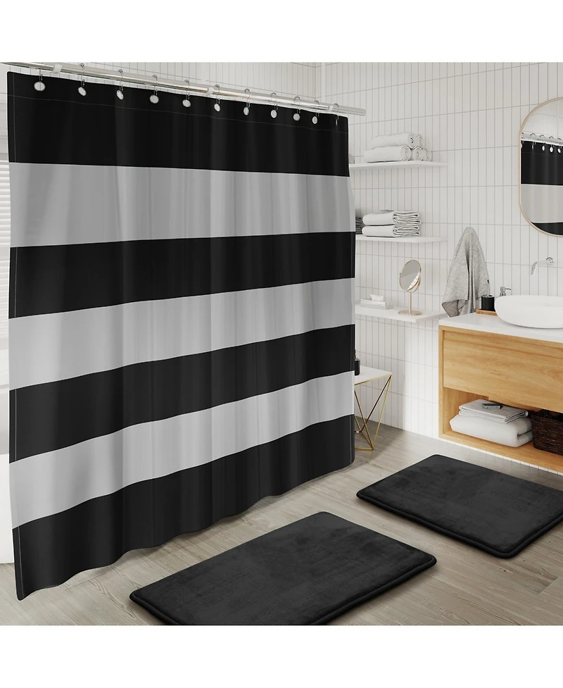 Clara Clark Complete Bathroom Set with Bath Rugs