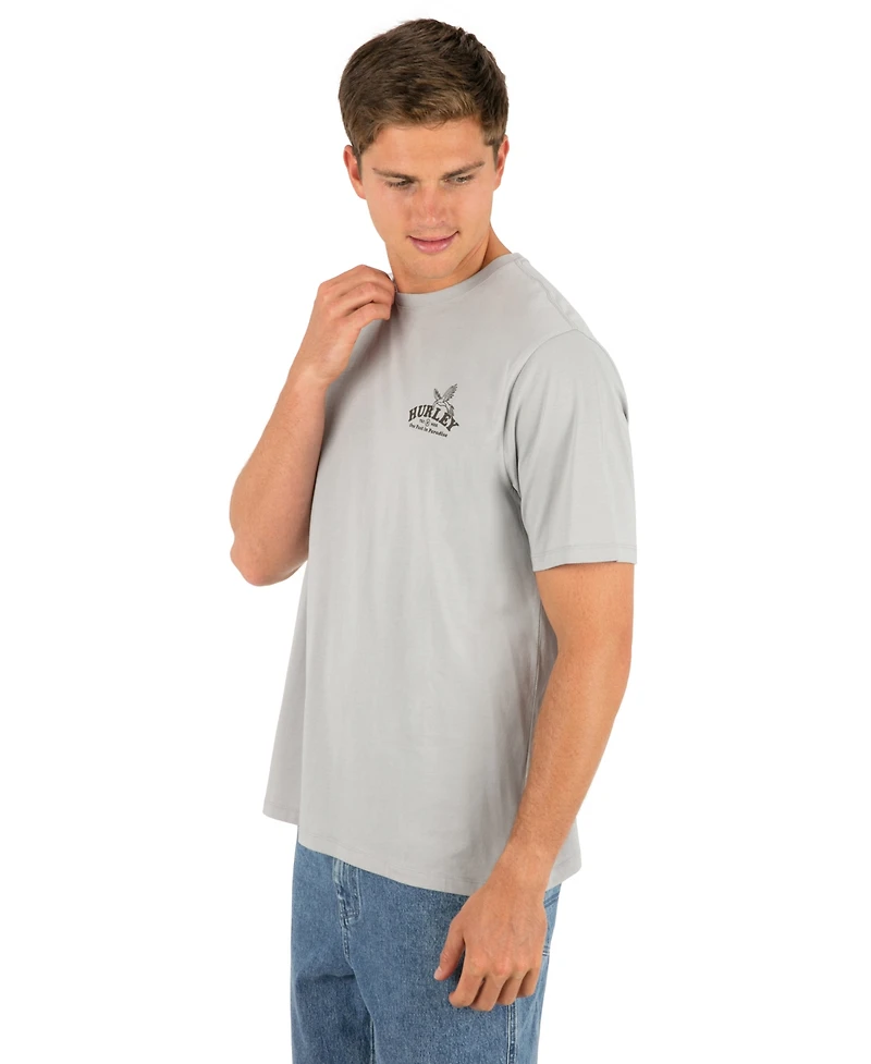 Hurley Men's Logo Artwork Short-Sleeve T-Shirt