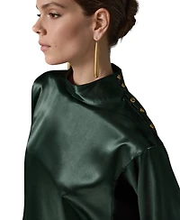 Donna Karan New York Women's High Mock Neck Top