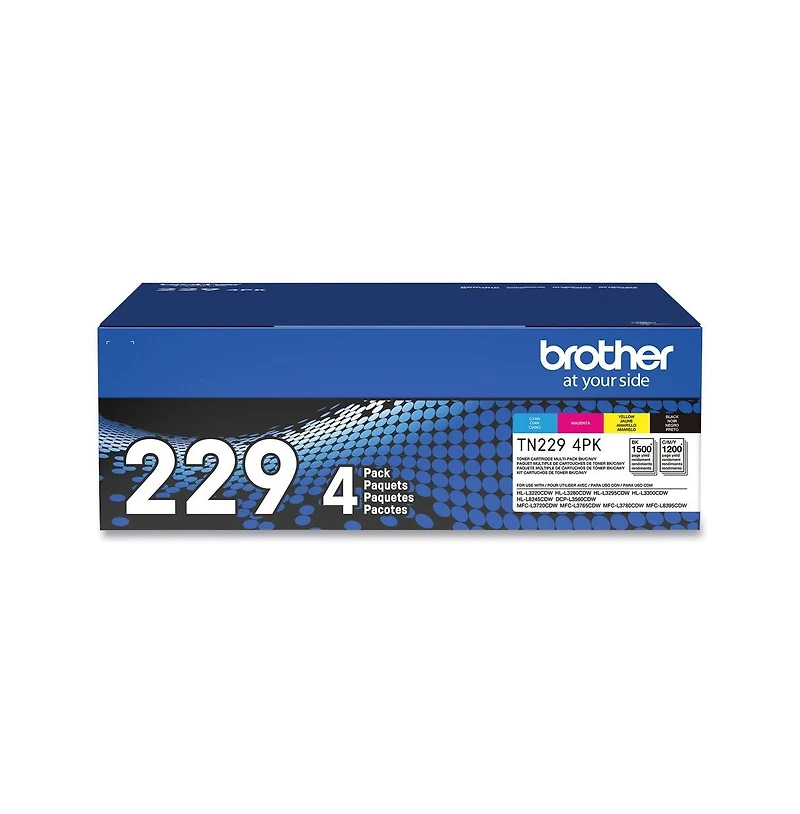 Brother Tn-2294PK Genuine Standard-Yield Toner Cartridge Compatible with Hl-L3220CDW, L3280CDW, L3295CDW, L3300CDW, L8245CDW, Mfc-L3720CDW, L3765CDW,