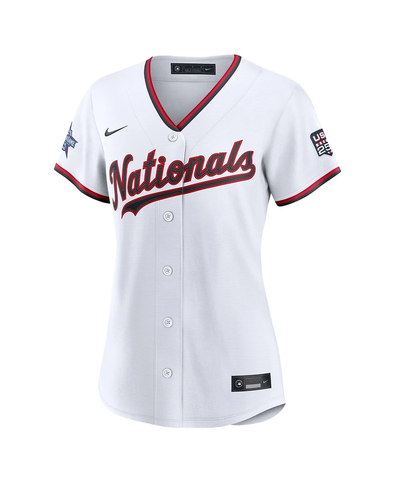 Nike Women's 2026 All-Star Game Washington Nationals James Wood White Replica Jersey