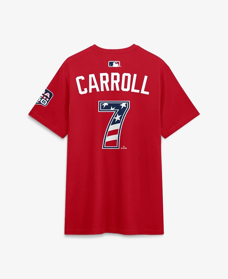 Nike Men's 2026 All-Star Game National League Corbin Carroll Red Name & Number T-Shirt
