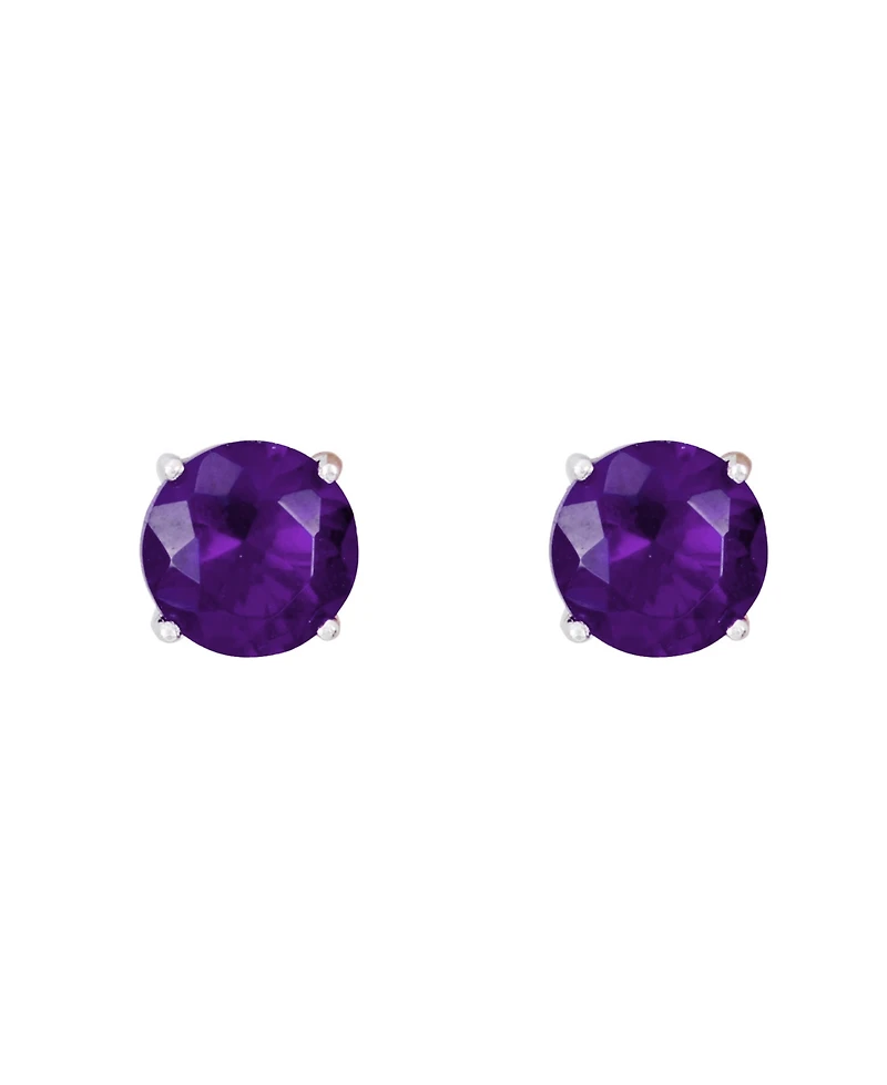 Macy's Cubic Zirconia 7mm Prong Stud Earrings