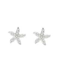 Macy's Cubic Zirconia Petite Starfish Stud Earrings