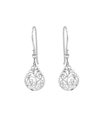 Macy's Filigree Teardrop Earrings