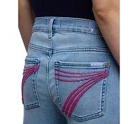 7 for All Mankind Women's Dojo Tailorless Flare-Leg Jeans