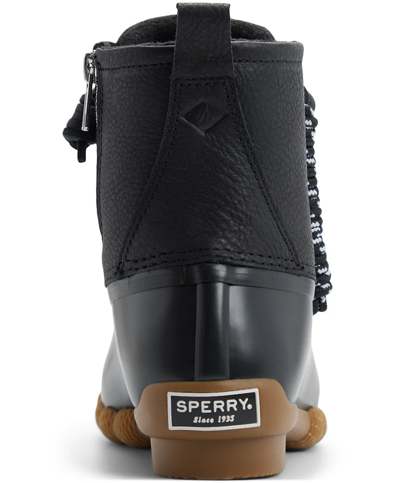 Sperry Women's Saltwater Lace-Up Duck Booties