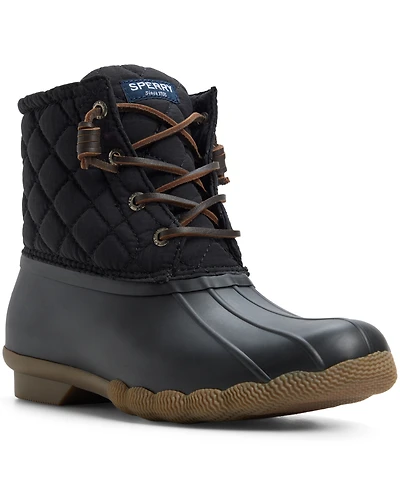 Sperry Women's Saltwater Duck Lace-Up Booties