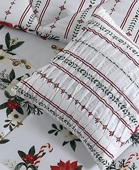 Lenox Christmas Trimmings 4-Piece Comforter Set, King