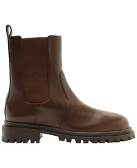 Arezzo Women's Brandy Mid Block Heel Round Toe Booties