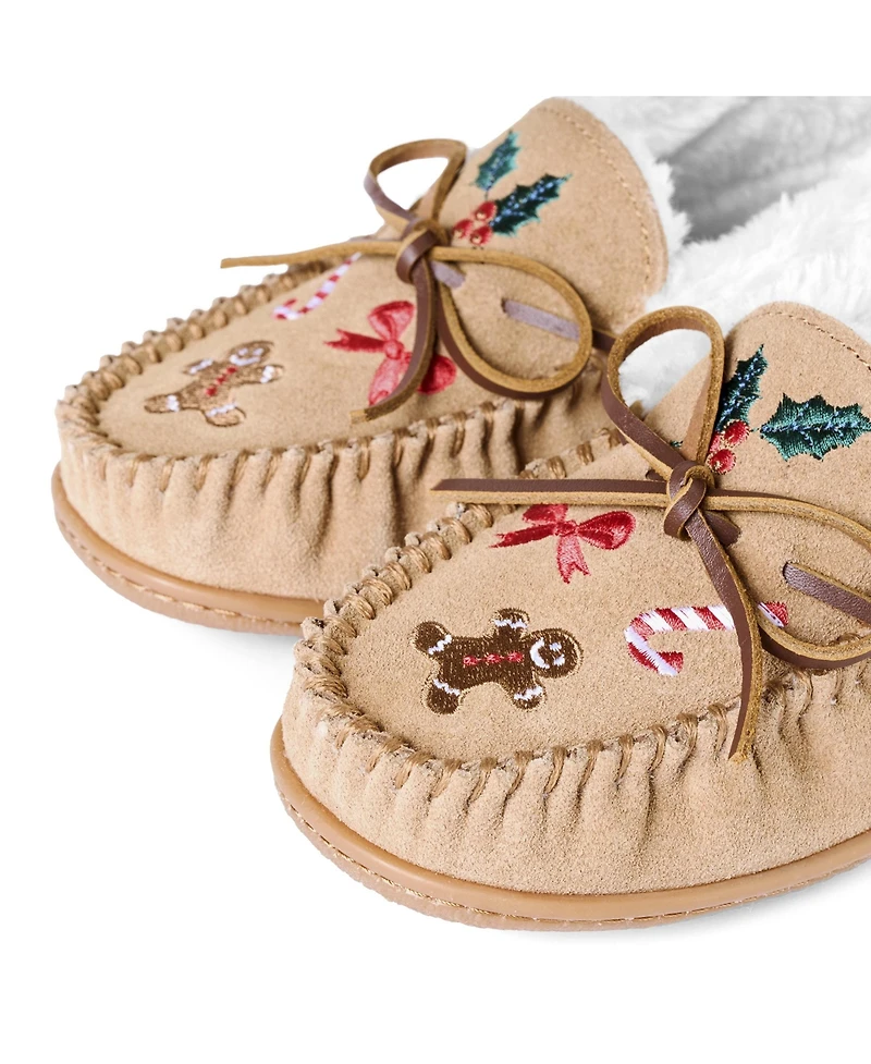 Minnetonka Women's Camp Collar Moc Slipper