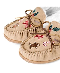 Minnetonka Women's Camp Collar Moc Slipper