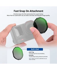 Neewer Fl-C77 Anti-Fog Hd Optical Glass Lens Accessory for Insta360 Ace Pro 2