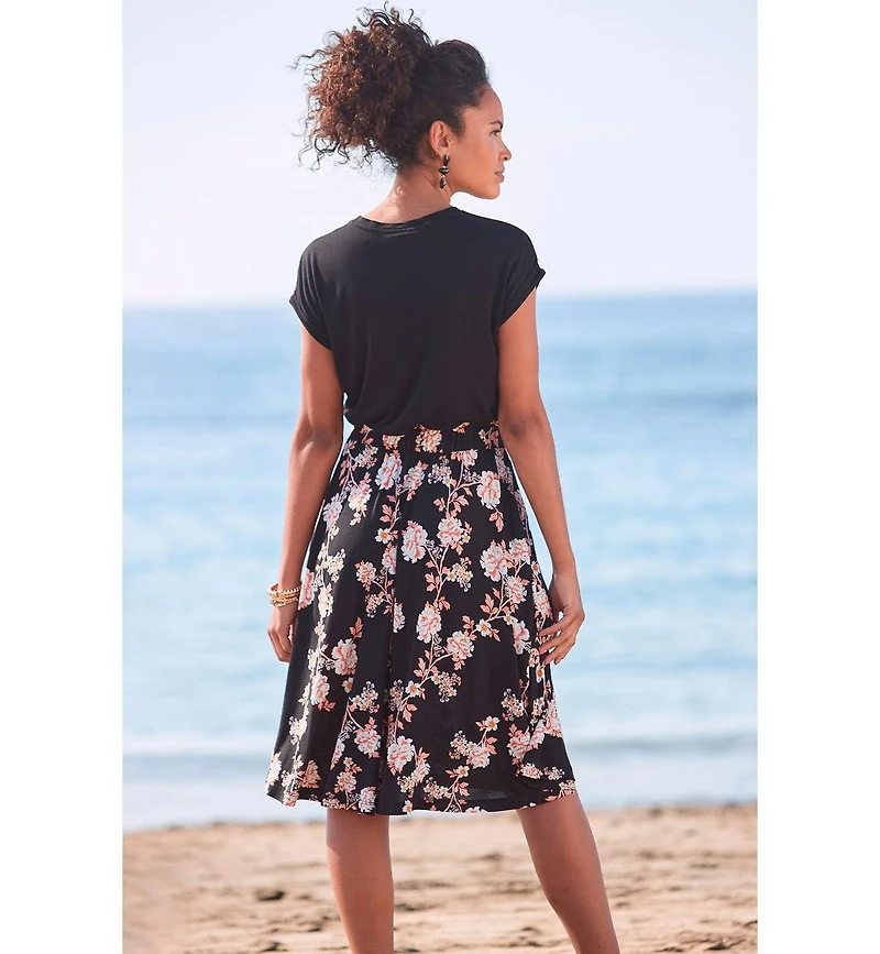 Lascana Women's 2 1 Look Dress