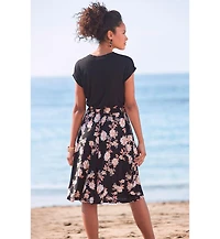 Lascana Women's 2 1 Look Dress