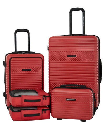 French Connection Mersai 5-Piece Hardside Luggage Set