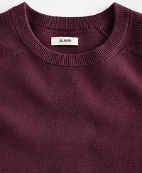 Alfani Men's Crewneck Saddle-Shoulder Sweater, Macy's Exclusive