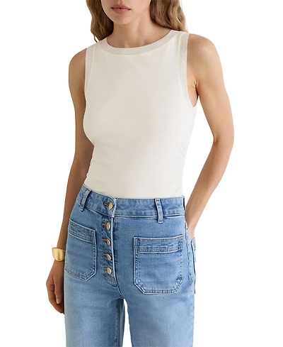 Reiss Women's Trinny Sleeveless Ruched Vest