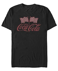 Fifth Sun Men's Coca-Cola Coke Flags T-Shirt